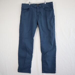 Mavi Jeans Mens 36x32 Zach Straight Leg 5-Pocket Trousers Stretch Flex Blue